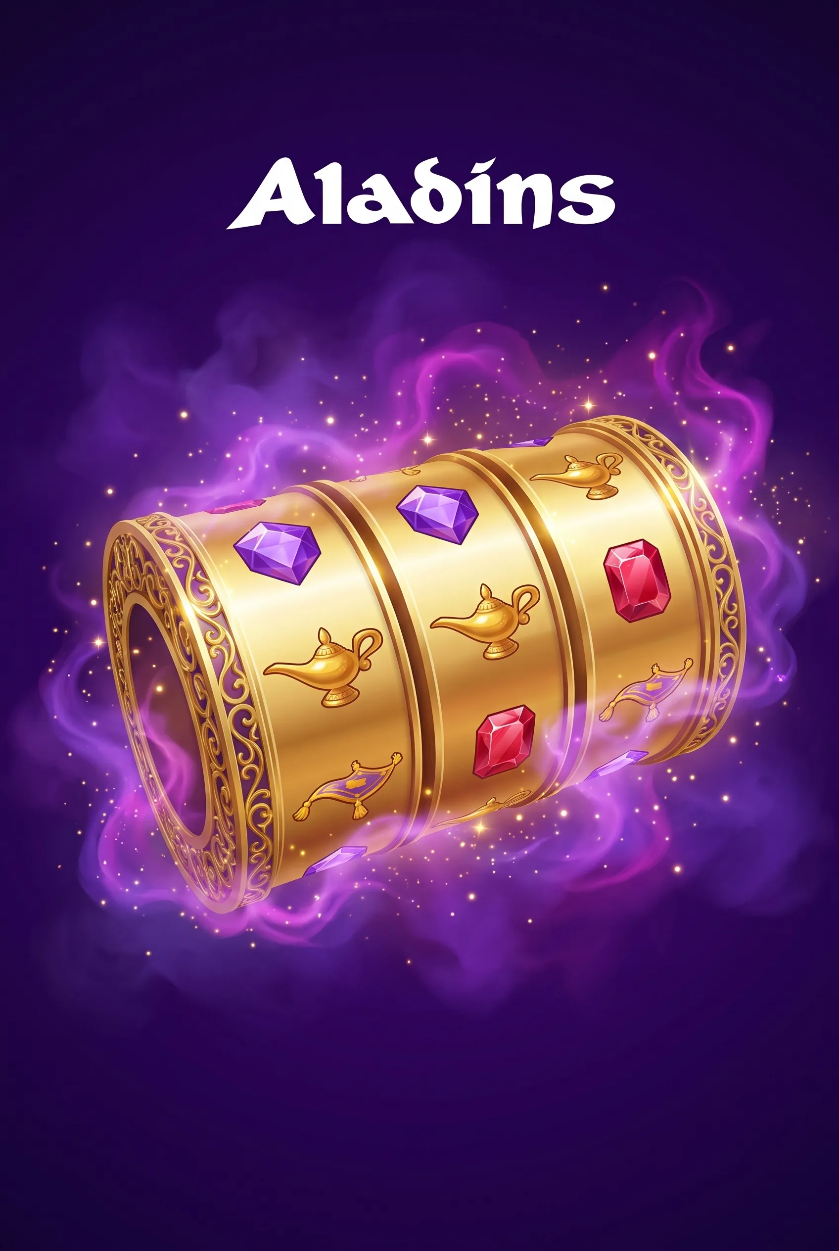 Aladins spēļu automāti un zelta lampa
